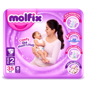 Molfix Diapers Small | Size 2 | 35 Pcs