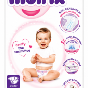 Molfix Diapers Large | Size 4 | 50 Pcs