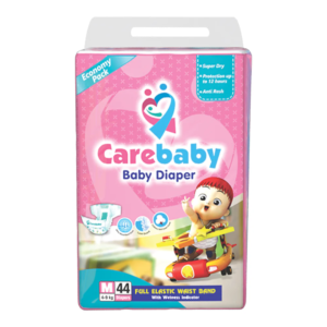 Carebaby Diapers Medium | Size 3 | 44 Pcs