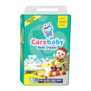Carebaby Diapers XL | Size 5 | 36 Pcs