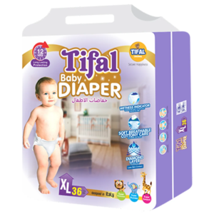 Tifal Diapers XL | Size 5 | 36 pcs