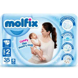 Molfix Diapers Small | Size 2 | 35 Pcs