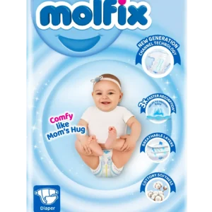 Molfix Diapers Medium | Size 3 | 56 Pcs