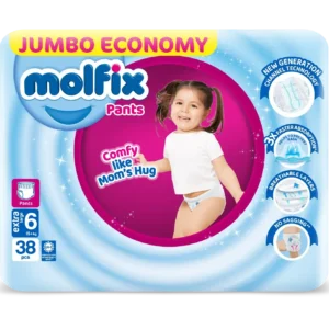 Molfix Pants XL | Size 6 | 38 Pcs