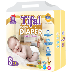 Tifal Diapers Small | Size 2 | 48 pcs