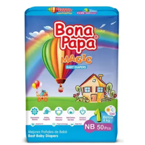 Bona Papa Diapers New Born | Size 1 | 50 pcs