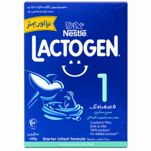 Nestle Lactogen 1 | 400gm 0-6 Months | Box Pack
