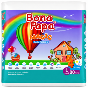 Bona Papa Diapers Large | Size 4 | 80 pcs